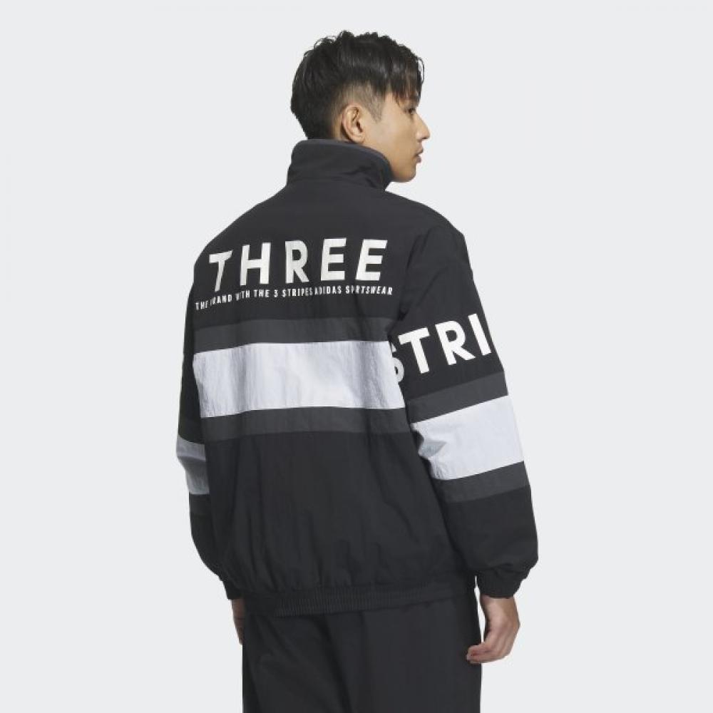 Adidas Unisex Daily Windbreaker Jm2064 Word Woven Jacket