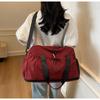 Large capacity messenger business travel luggage women's new leisure sports fitness portable short-distance travel bag