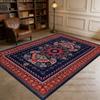 Geometric Rug Retro Colorful Persian Living Room Decoration Machine washable Soft Carpet antiskid customizable Floor Mat study