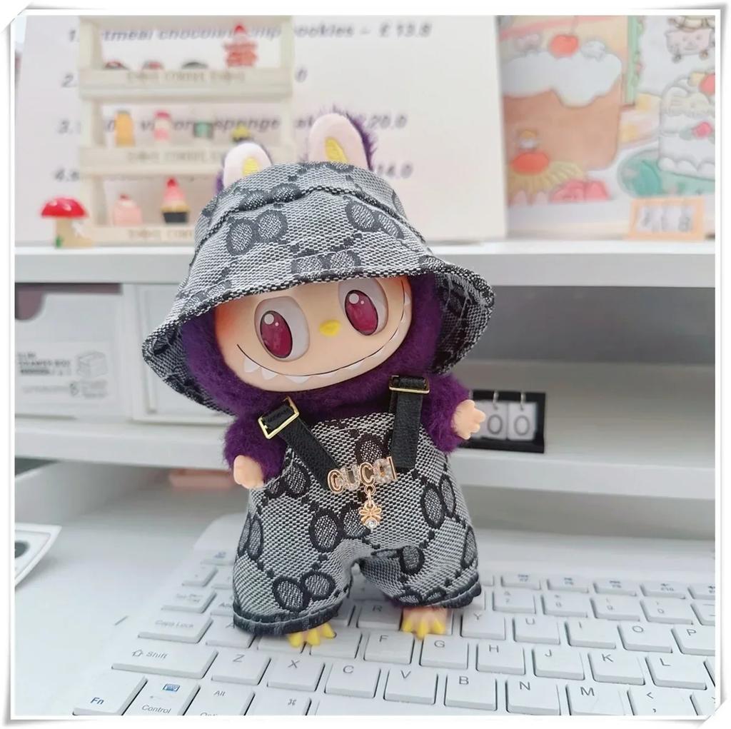 Ropa para muñeca Labubu V1 V2 V3 conjunto de monos Labubu GG accesorios para muñecas a juego de colores blythe doll clothes