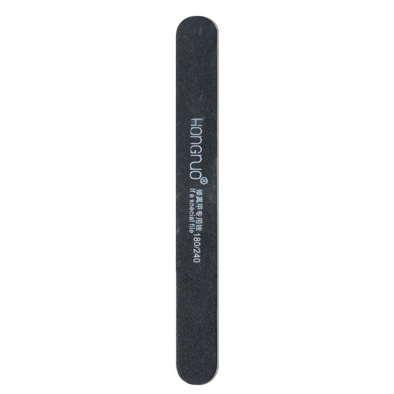 50 Ultra-Thin Nail Wood Sticks: Fine Grit 180/240 Polishing Files for Natural Nail Shaping