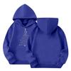 Children's Hoodies Loose Solid Color Hooded Sports Shirt Fashionable Sports Shirt