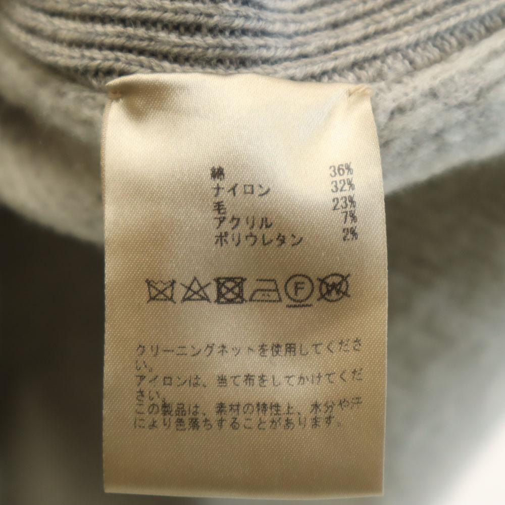 PLAIN PEOPLE wool blend Long sleeve knit poncho 9 gray Women Used