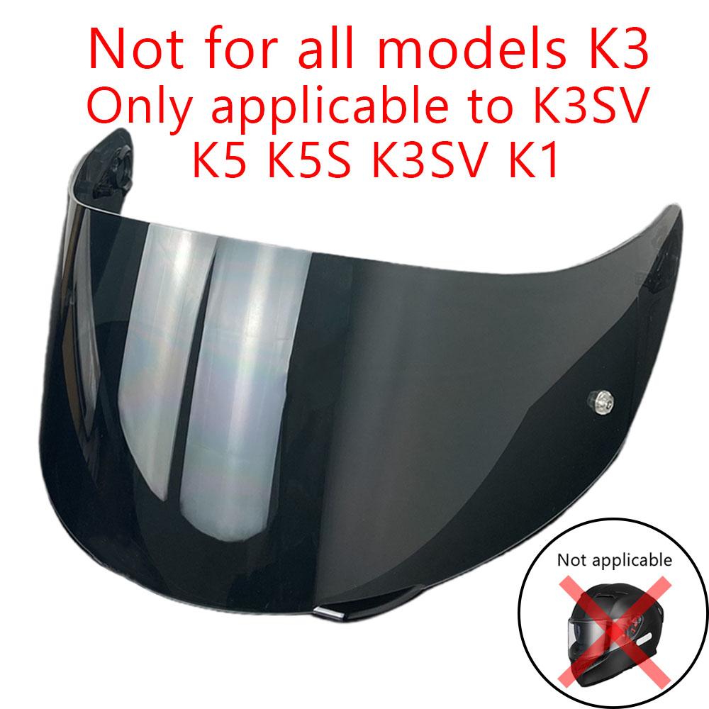 Motorcycle Helmet Shield for AGV K5 K5S K3SV K1 Helmet Visor Sunscreen K3-SV Capacete Visors K1 Casco Moto Lens Windshield