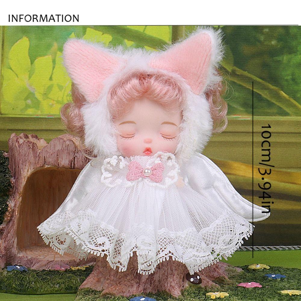 Beautiful 10cm Dress Up Toys Cute Princess Toy Fairy BJD Baby Doll  Toddler