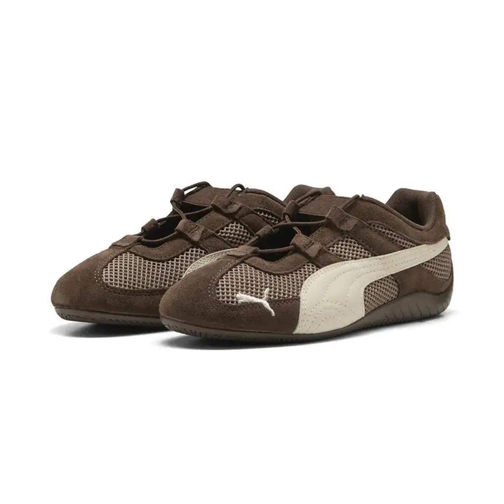 Puma Speedcat Go Chocolate Women Sneakers Brown Alpine-Snow 403589-08