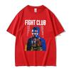 Limited Movie Fight Club Graphic Tee Shirt Unisexs Vintage Fashion High Quality Tshirt Casual Clothing Oversized Cotton T Shirts