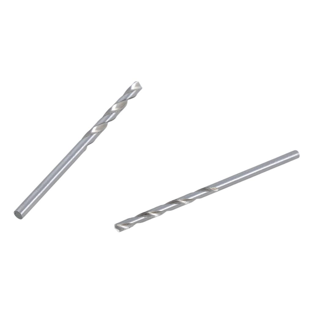 10Pcs HSS High Speed White Steel Twist Drill Bit Set For Rotary Tool New