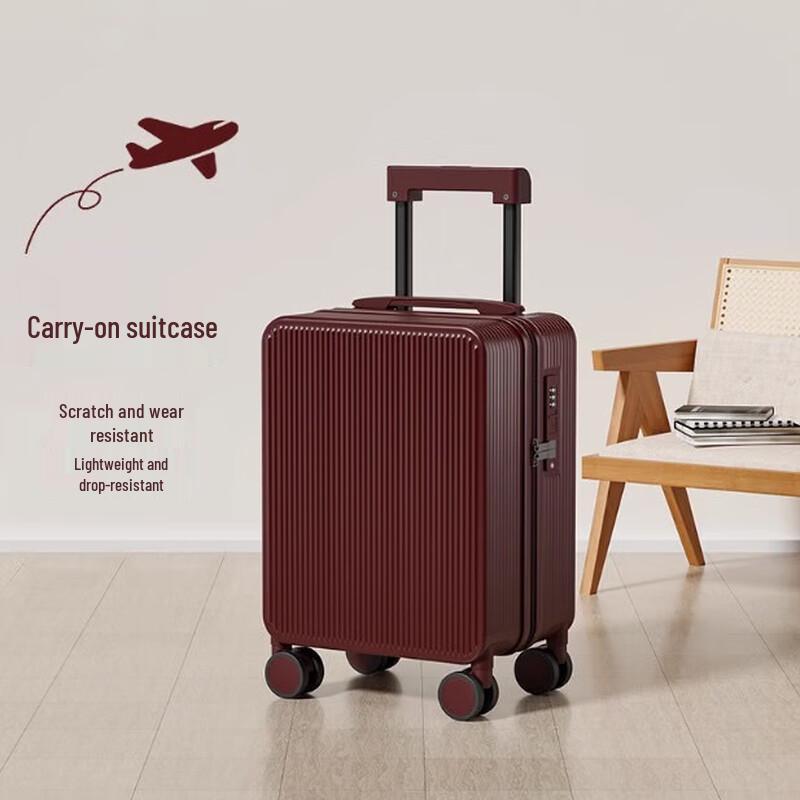 OEING Carry-on Ultra-light Zipper Luggage 16 inch