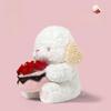 Cute Dog Plush Toy For Valentines Day Gift For Her And Him With Soft Pp Cotton