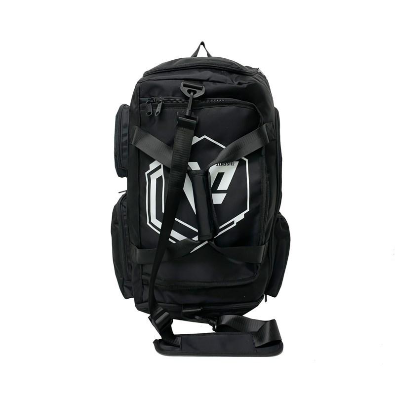 

Large capacity portable sports fitness bag daily travel light shoulder mobile phone backpack чёрный