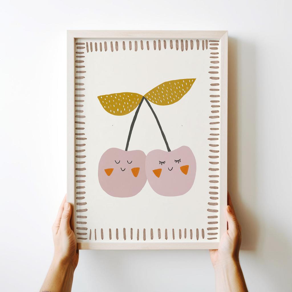 Poster for a Child Cherries