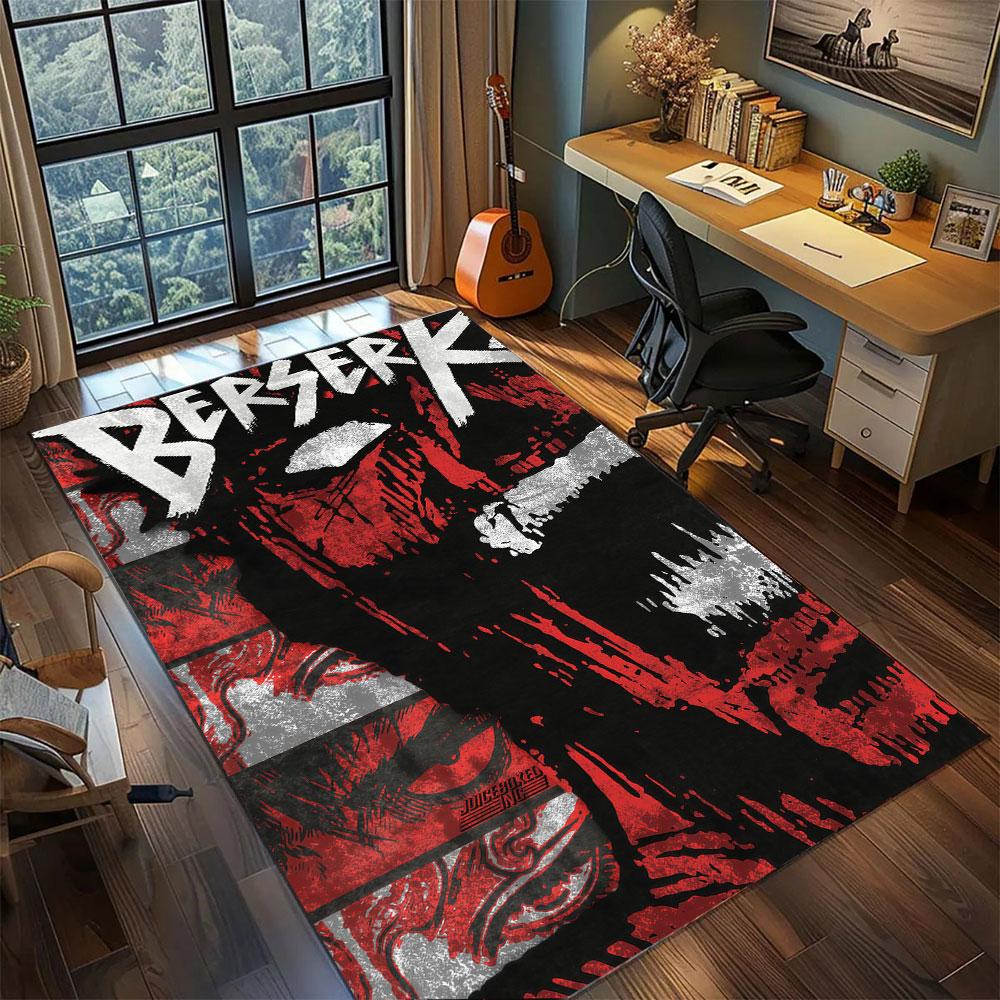 beserk Living Room Bedroom Carpet Home Decor Cool Movie Mat Play Floor Mat