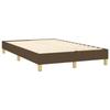 Maison Exclusive - Sommier à lattes de lit avec matelas Marron foncé 120x200 cm