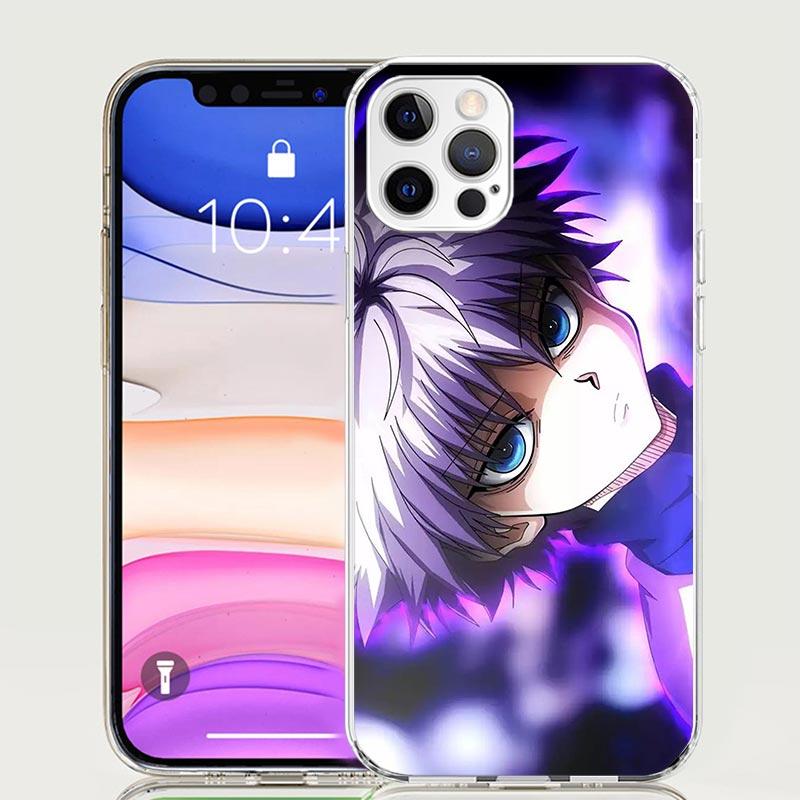 Hunter HXH Killua Phone Case For iPhone 17 Air 16 15 Plus 11 14 Pro Max 13 Mini 12 7 8 + SE Pattern Art Customized Cover 17 Air