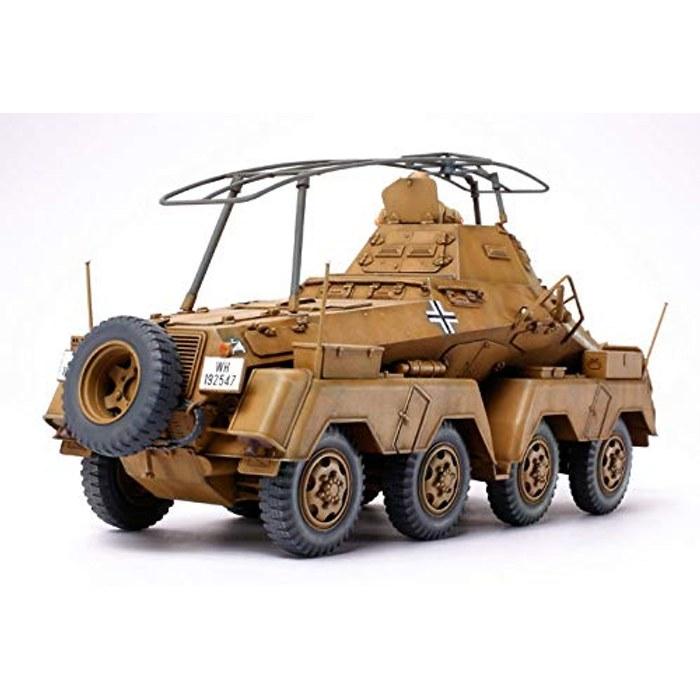Tamiya 1/35 Military Miniature Series No.297 German Army 8-Wheel Armored Car Sd.Kfz.232 Afrika Korps Plastic Model 35297
