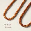 Taihang Aged Chinese Cypress Old-style Bead Bracelet, Zen-style Abacus Beads, Multi-loop Bamboo Knot Bracelet, Unisex Bracelet
