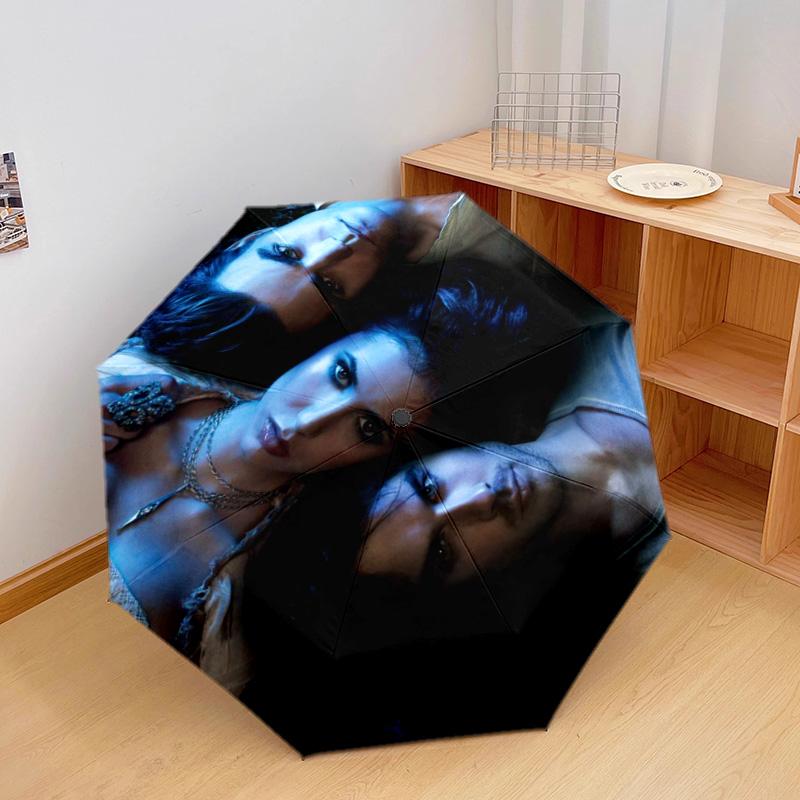 Twilight Saga Romance Automatic Umbrella - Suitable Travel Outdoor Portable Umbrella Birthday Gift Daily Essentials