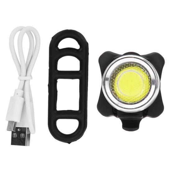 

USB Rechargeable Bike Bicycle Light Taillight LED Night Cycling Lighting Front Lamp