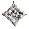 Thickened Cotton Linen Square Cushion for Office, Dining, or Student Chairs