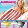 Single Sided Velvet Beach Towel, Ultra-fine Beach Towel, Personalized Striped Pattern Towel, Bath Towel