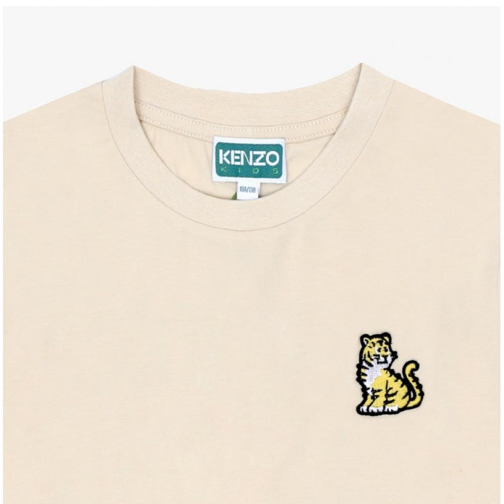 Kenzo Kotora Tiger Kids Short Sleeve Tee K61700 255