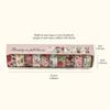 10 Rolls Vintage Flower Washi Tapes Beauty In Full Bloom Floral Pattern Adhesive Paper Masking Tape Decoration Stickers