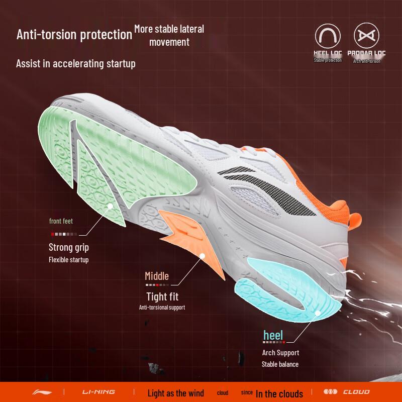 Li-Ning Wang Chuqin Fan Edition Unisex Table Tennis Shoes