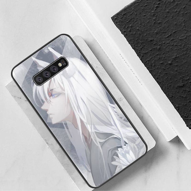 Anime Kamisama Hajimemashita Tomoe Telefon Fall Gehärtetes Glas Für Samsung S20 Plus S7 S8 S9 S10 Plus Hinweis 8 9 10 Plus