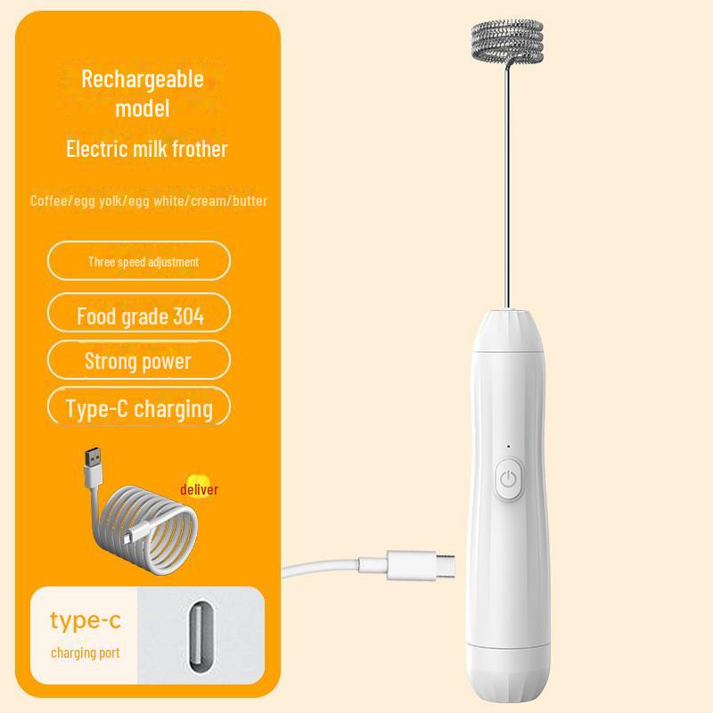 Mini spumant de lapte și ou multifuncțional fără fir