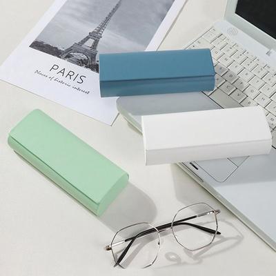 Pressure-Resistant Glasses Box Fold-able Eyewear Protector Retro Eyeglass Cases Unisex