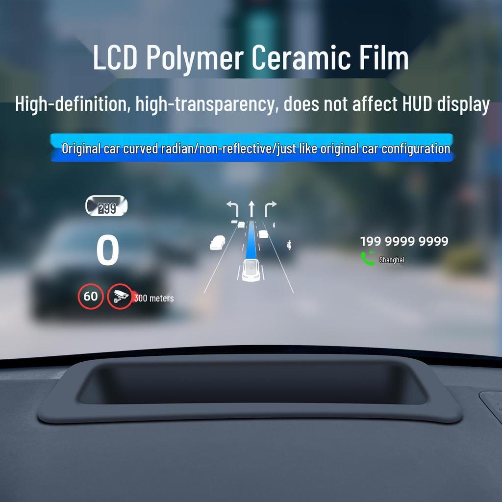 Zeekr 9X HUD Dustproof Protective Cover - Car Interior Decoration Accessory