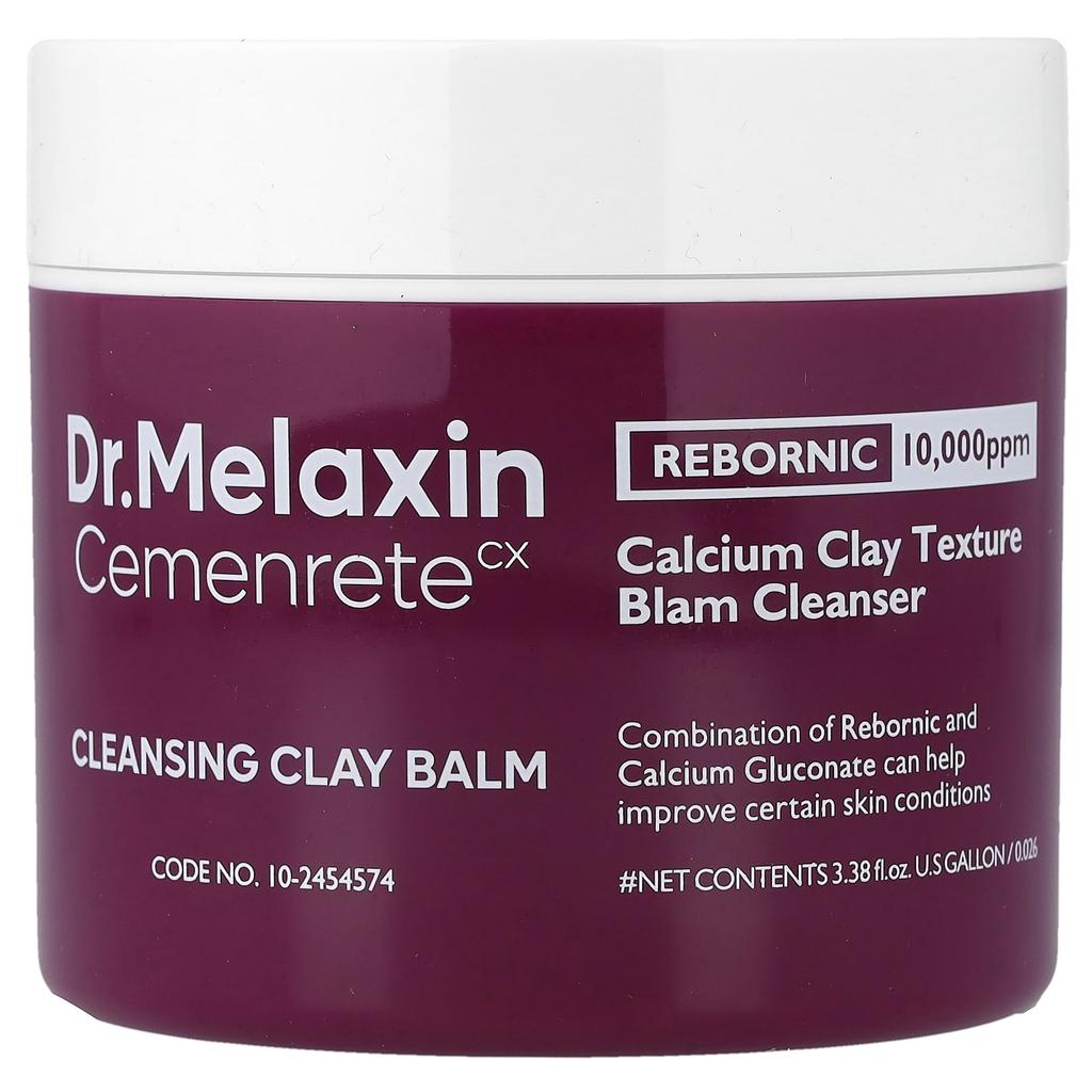 Dr.Melaxin, Cemenrete Cleansing Clay Balm, 3.38 fl oz (100 ml)