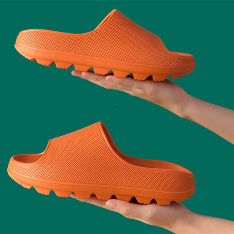 Best Selling New Women Slides   EVA slippers Pure Color Indoor Slide House Slides Cheap Ladies slippers  Fashion Heel slippers