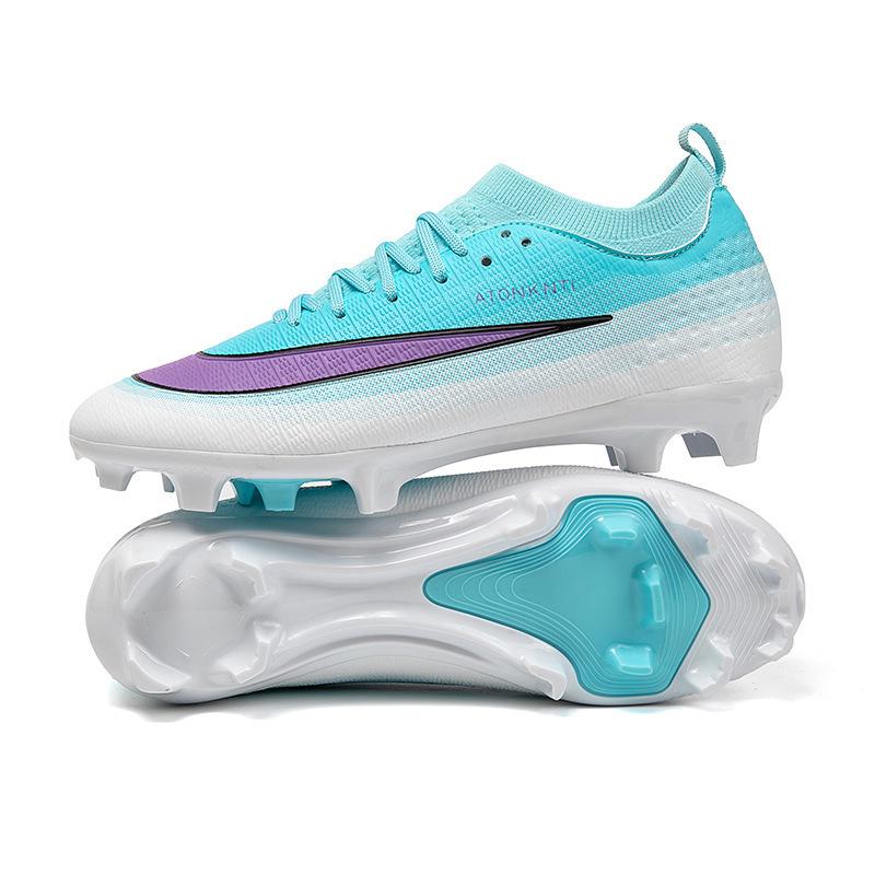 Scarpe da Calcio Unisex Flyknit Basse con Tacchetti TF & AG per Erba Sintetica