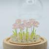 Floral Glow Garden Dome – 10 Pink Roses – LED USB