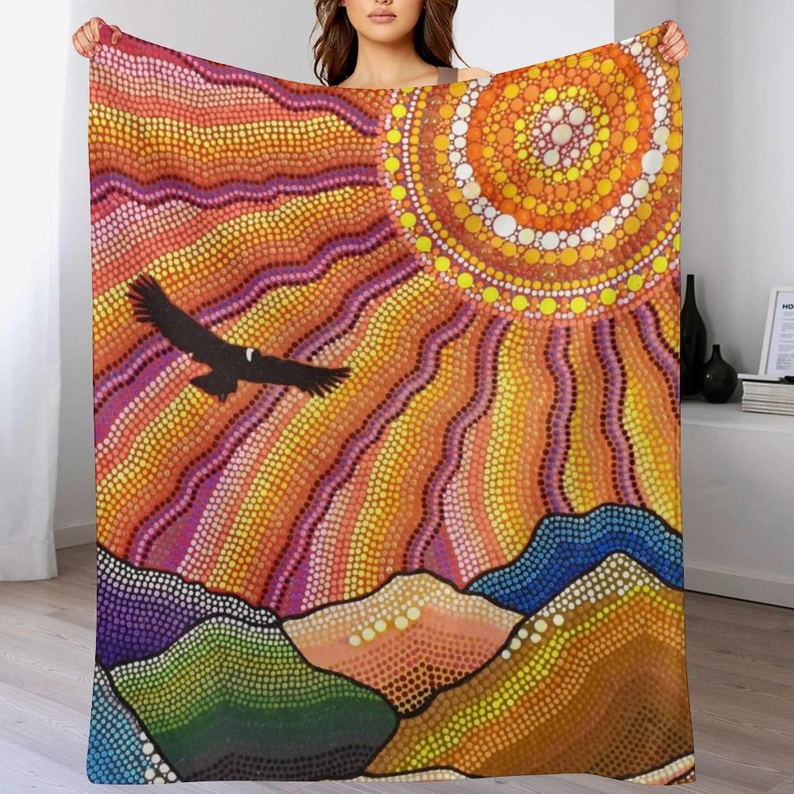 Flight of the Condor Throw Blanket Mens Soft Warm Throw Blanket for Couch 102x76cm(40x30in)