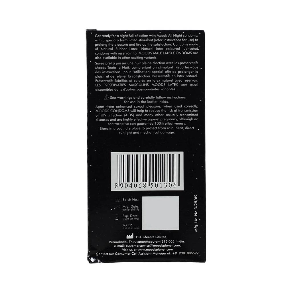 Kondome „All Night“ (12 Stk), Allnight-Kondome, Moods