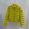 New stand-up collar ribs down jacket women's short light and casual versatile white duck down fashion jacket winter