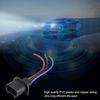 Headlamp Wiring Adapter Socket Harness Male Head with Cable