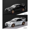 1/32 Subaru Impreza WRX STI Modified Vehicle Alloy Metal Diecast Model Car Sound and Light Pull Back Birthday Gift for Child