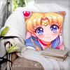 1Pc Sailor Moon Pillow Case Square Bedroom Sofa Leisure Comfort Cushion Car Living Room Home Decoration