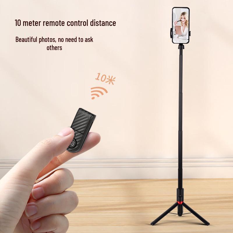 7-in-1 Anti-Shake Handyhalter & Selfie-Stick-Stativ für Live-Streaming