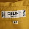 Celine Swiss Made Long Sleeve Shirt 38 Mustard Women Used