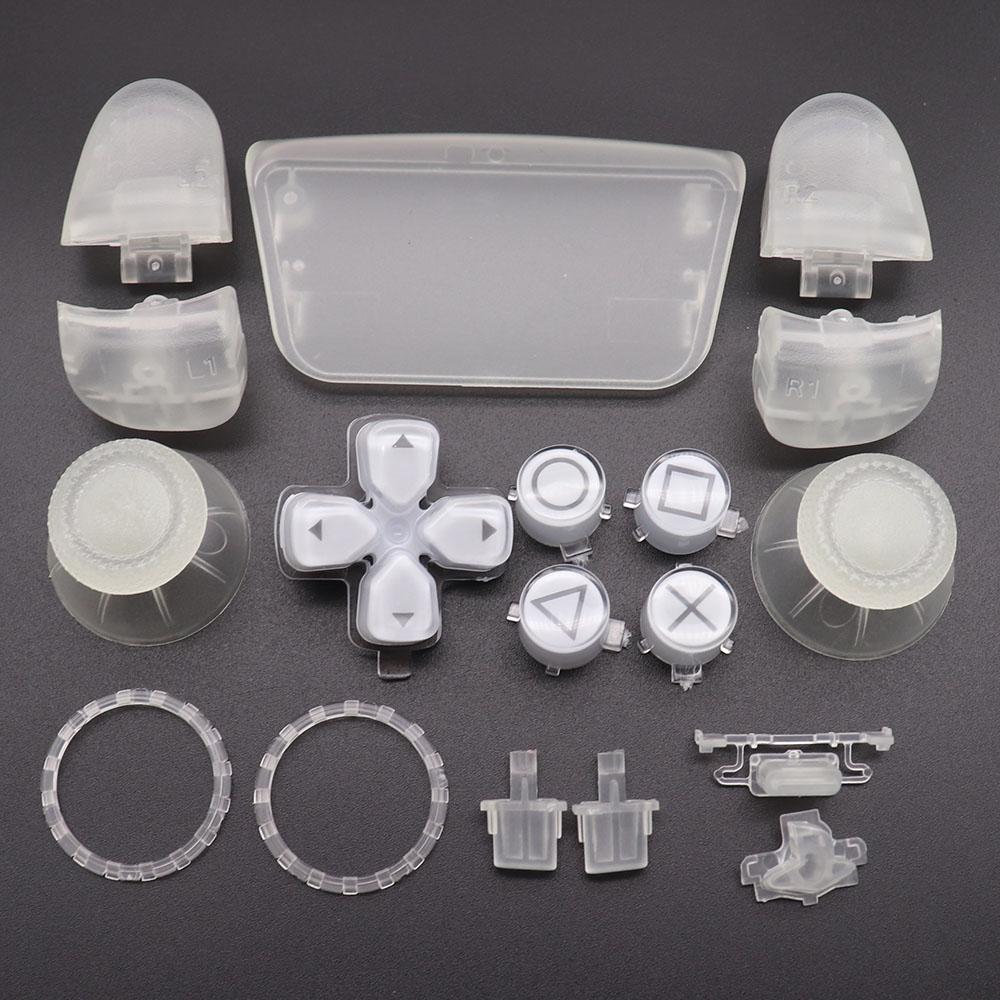 Pour Manette PS5 D-pad et Boutons ABXY Jelly R1 L1 R2 L2 Touche Directionnelle Pour Manette PS5 V3 3.0 BDM-030 Manette de Jeu