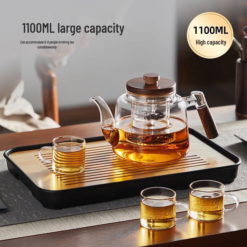 YIHUTEA K10 Electric Ceramic Tea Stove and Glass Teapot Set