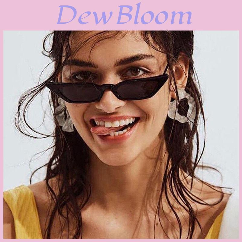 Elegant Women Cat Eye Design Sunglasses With Retro Small Eyeglass And Uv Protection