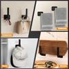 No-Drill Adhesive Hat Rack: Wall-Mounted Baseball Cap Organizer for Doors & Closets – Space-Saving Cap Storage Hooks, Hanger, and Holder