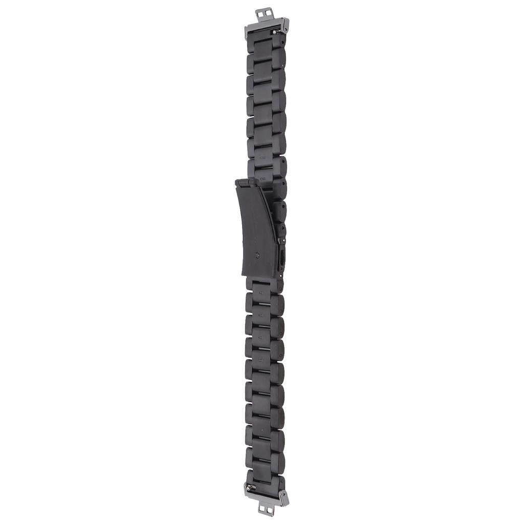 Smartwatch Band Watch Strap Double Buckle Solid Stainless Steel for HUAWEI Watch FITBlack