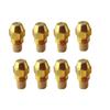 Brass Fuel Oil Nozzle, Solid Spray, Diesel Burner Injection, Combustion Jet, Boiler Heater, 0.3-6.0 USgal/H, 60 Degree 9/16"